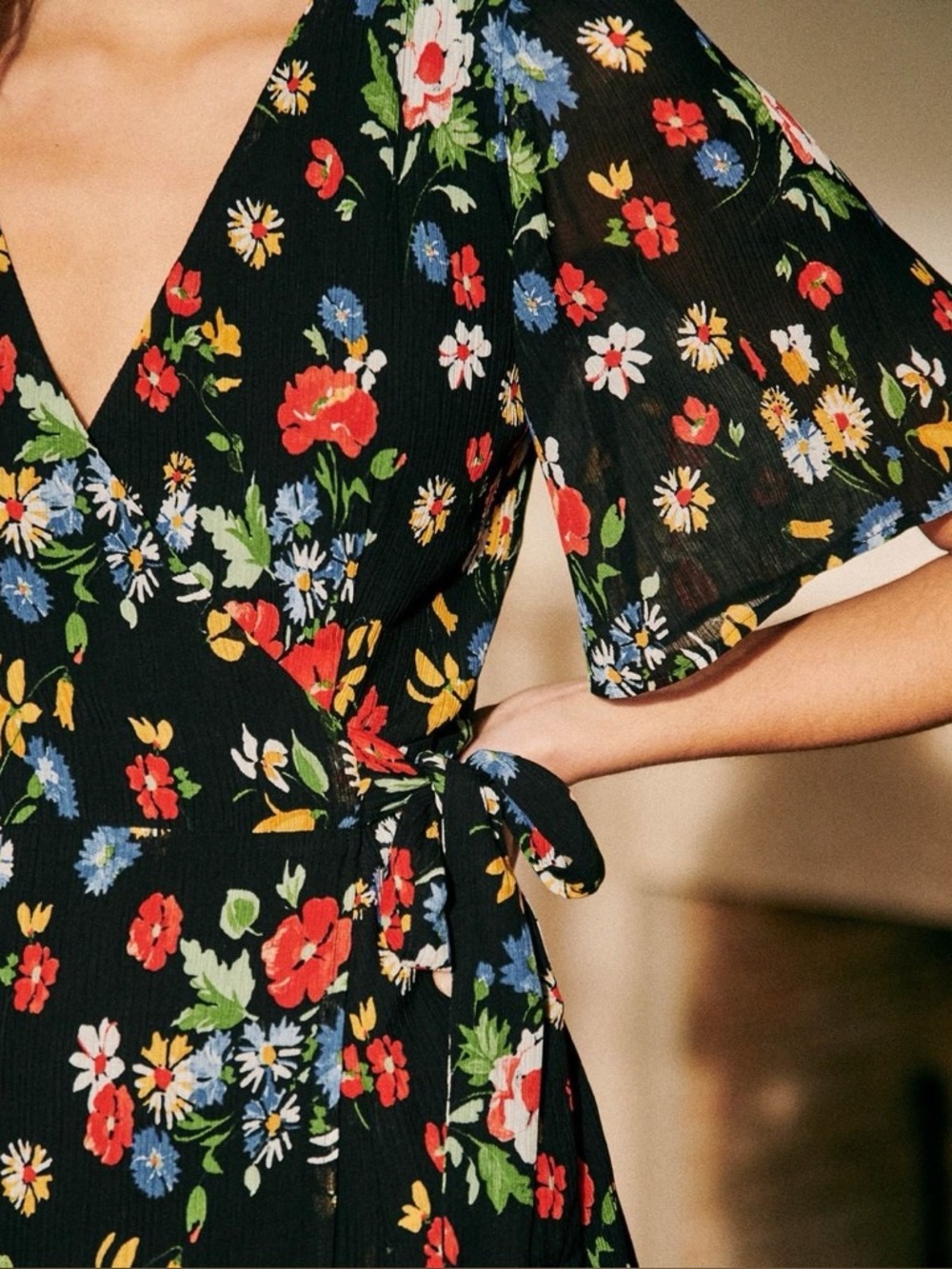 NWT Sezane Robe Courtney